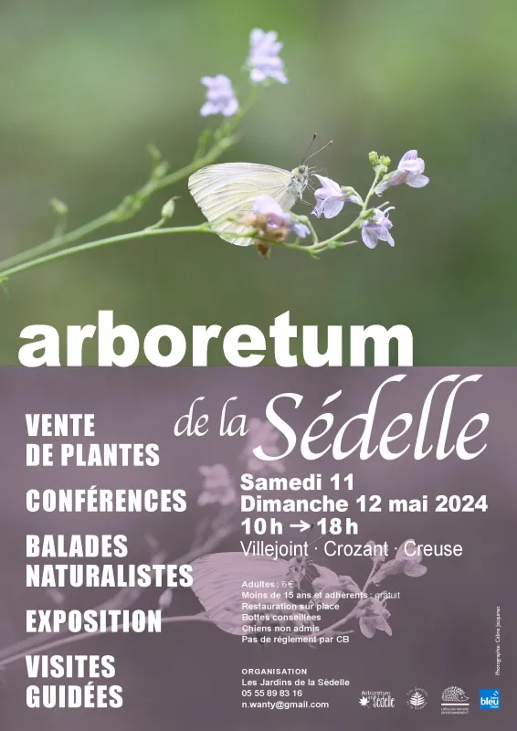 11 &amp; 12 mai 2024, Fête des plantes rares de la Sedelle, Crozant (23) Visuel